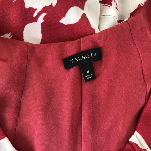 Loft Floral Pleated Sleeveless Summer Dress - Picture 5 of 11